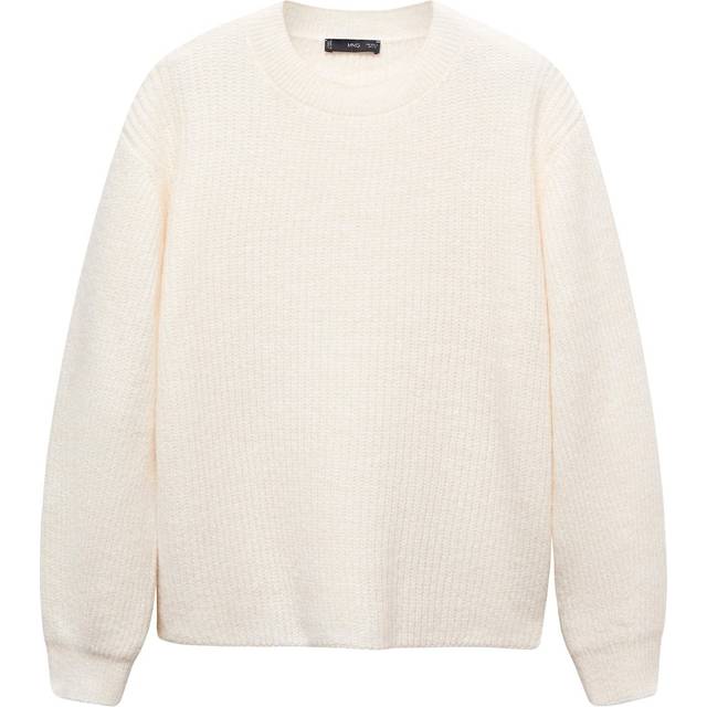 Ecru Knitted Jumper - Cream (XS)