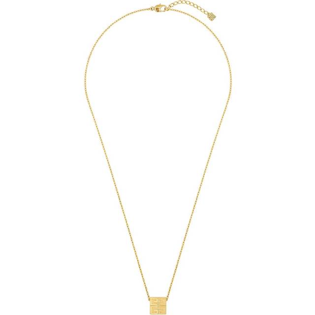 Collier à pendentif 4G en métal - jaune doré - 1