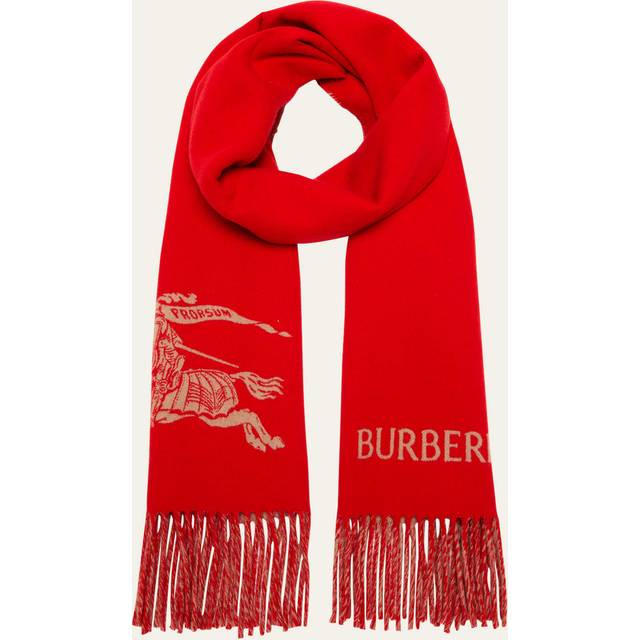 Burberry Reversible EKD Cashmere Scarf - Pillar/Camel - One Size