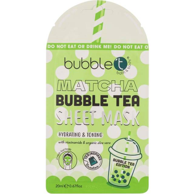 BubbleT Matcha Bubble Tea Sheet Mask 20 ml