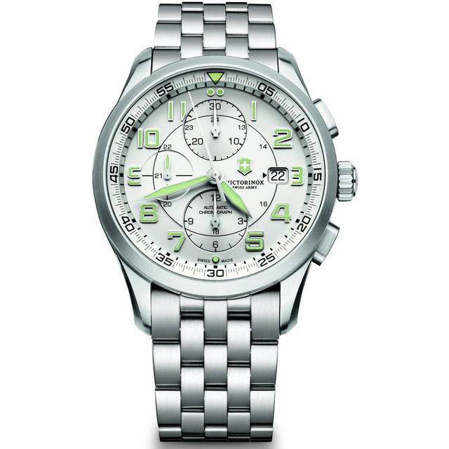Victorinox Swiss Army Watch AirBoss Mechanical Chronograph - Silver