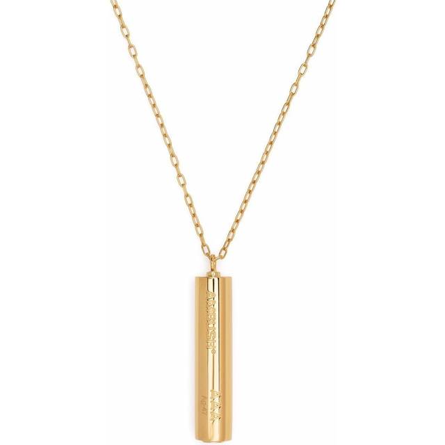Ambush, Accessoarer, Herr, ONE Size, Guld Batteri Hänge Halsband - yellow (ONE SIZE)
