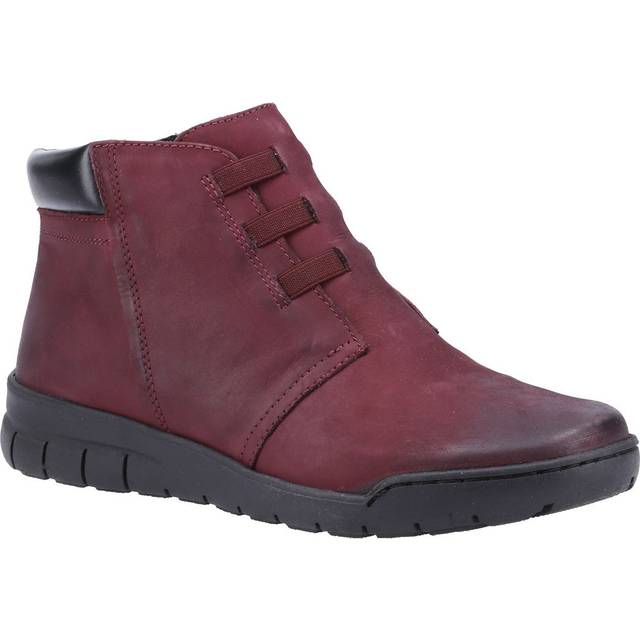 Fleet & Foster Carmen Memory Foam Womens | Boots  | Red  | UK Size 3