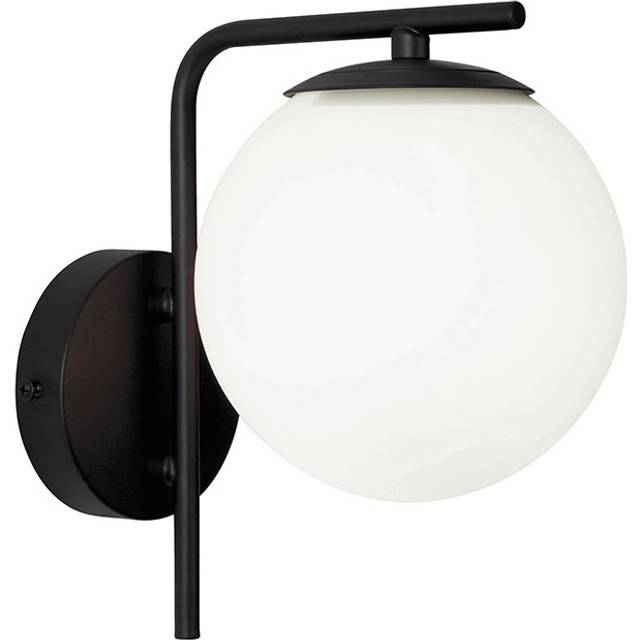 Edit Orb Wall Light - White & Black