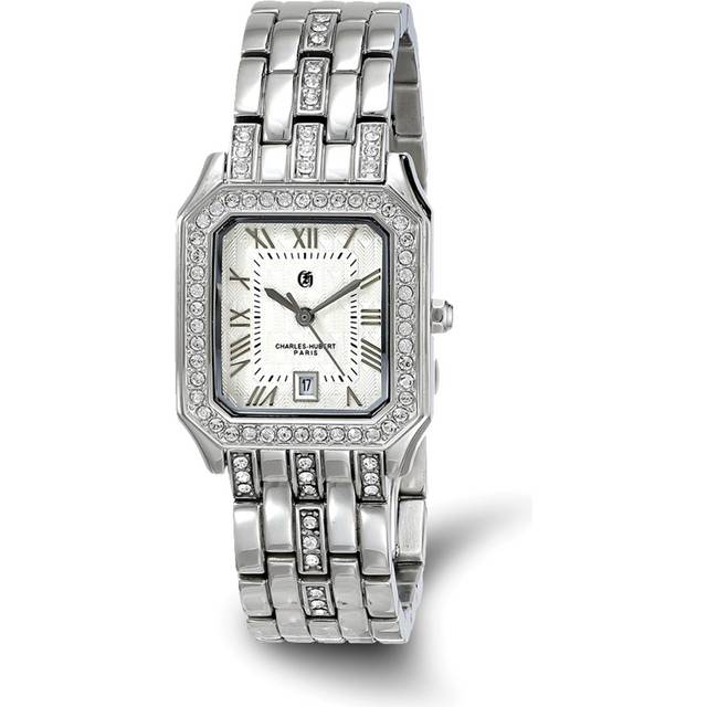 Charles-Hubert Paris Women&apos;s Stainless Steel Quartz Watch - Silver