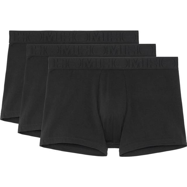 Men's HOM Men's 3 Pack Tonal Pack Boxer Brief - Black - Size: 33/32/32