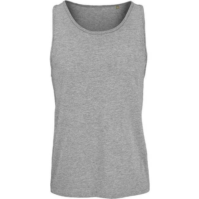 (M, Grey Marl) SOLS Unisex Adult Crusader Marl Tank Top