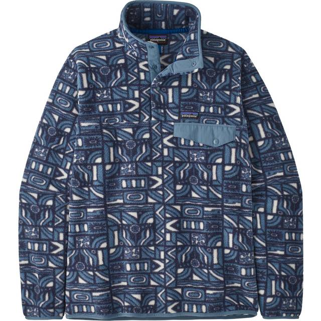 Patagonia Lightweight Synchilla Snap-T Pullover - New Visions: New Navy - M