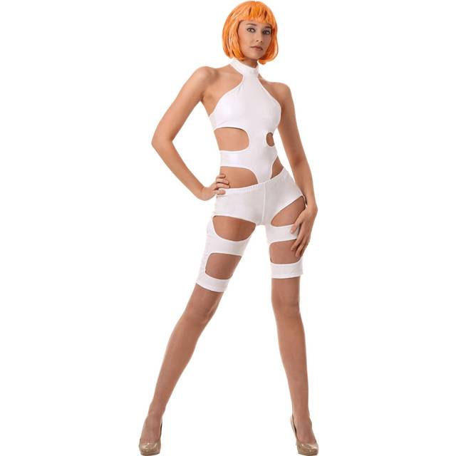 Thermal Bandages Costume Leeloo 5th Element - Orange&#47;White (XL)