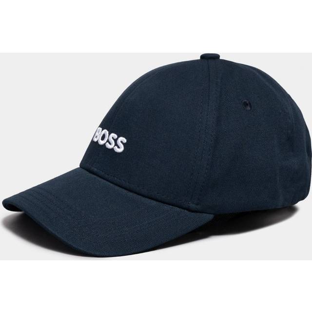 BOSS Black Zed Cotton-Canvas Cap - Blue