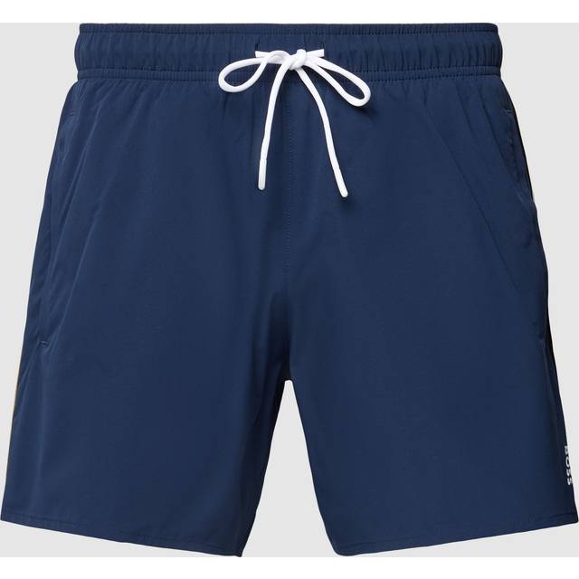 BOSS – Iconic – Marinblå badshorts