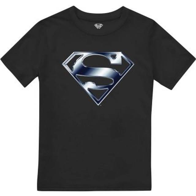 Superman Boys Chrome Logo T-Shirt