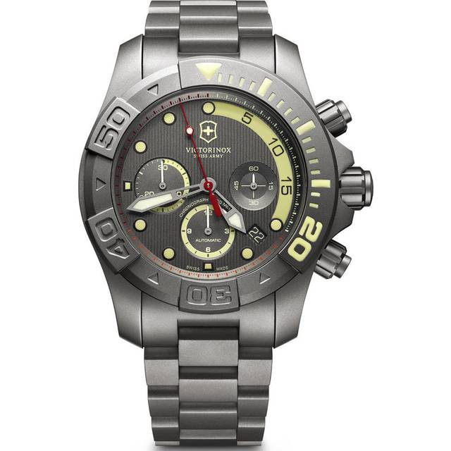 Victorinox Swiss Army Watch Dive Master 500 Mechanical Chronograph Limited Edition - Grey