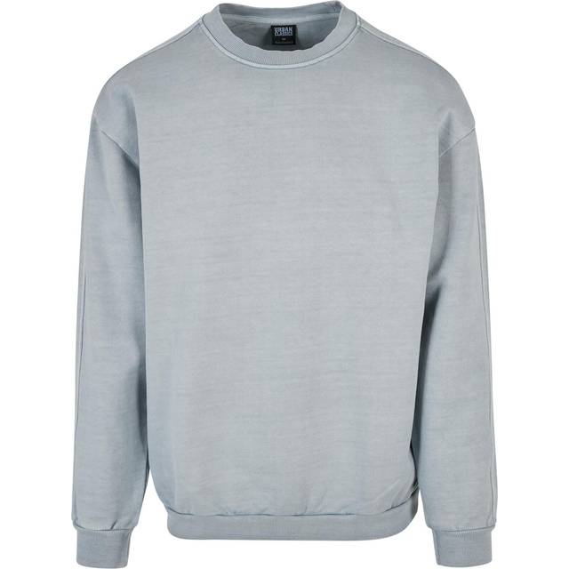 Sweatshirt Urban Classics Heavy Terry Garment Dye Crew GT - Bleu - 5XL