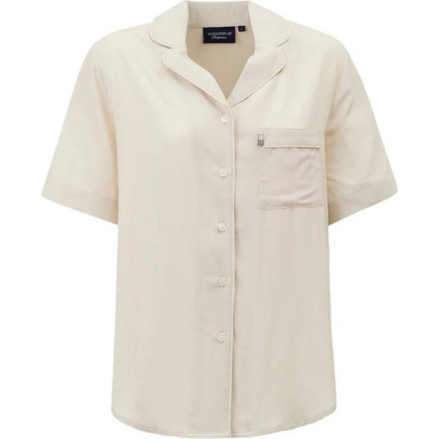 Lexington Arianna pajama set jacquard dot lyocell/viscose