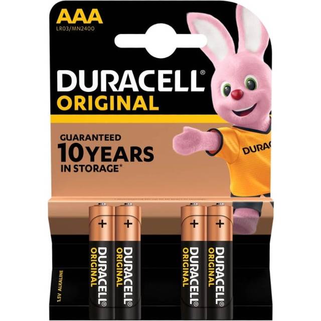 Duracell Original AAA Batteries (Pack of 4)