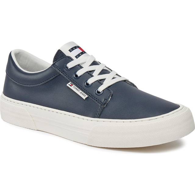 Tommy Jeans Vulcanised Skate Derby Sneaker - Navy, Navy, Size 40, Men