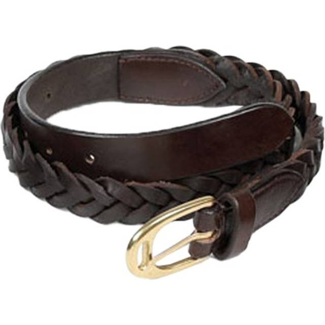 (80cm x 3.5cm, Tan) Aubrion Womens/Ladies Braided Leather Waist Belt