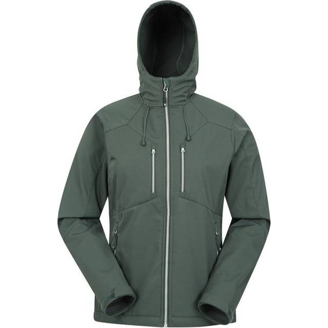 (10 UK, Khaki) Mountain Warehouse Womens/Ladies Helsinki Recycled Soft Shell Jacket