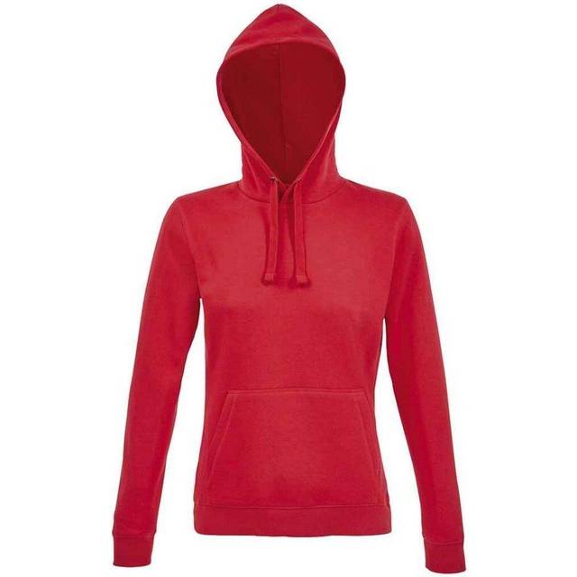 (S, Red) SOLS Womens/Ladies Spencer Hoodie