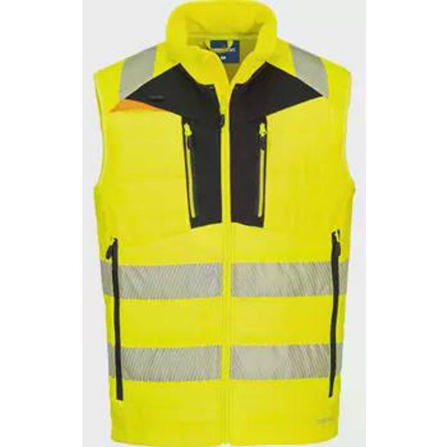 Portwest DX4 Hi-Vis Softshell Vest - Gul/Sort