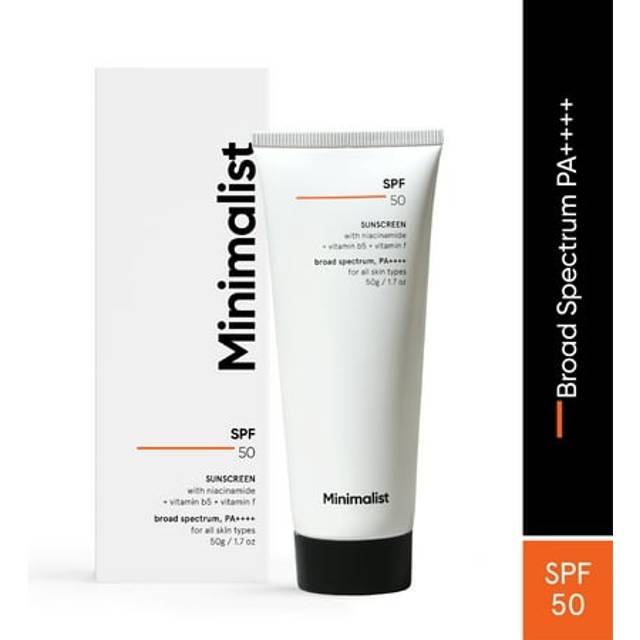 Minimalist SPF 50 Solskärm