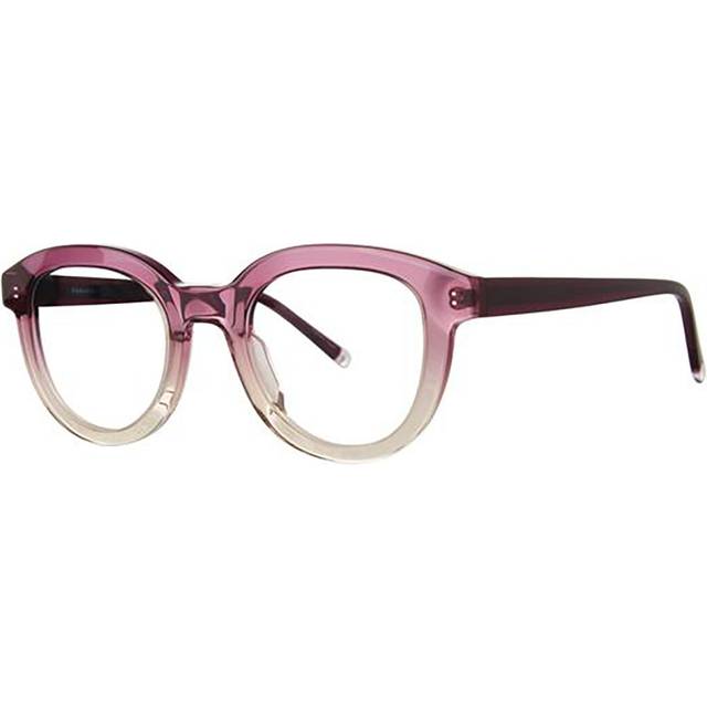 Paradigm Baldwin Olmstead Men&#39;s Eyeglasses Purple Size 49 (Frame Only) - Blue Light Block Available - Transparent Faded Purple (49)
