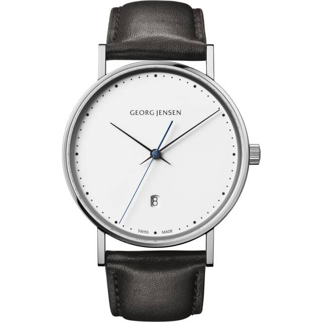 Georg Jensen Watch Koppel Quartz White Dial - White
