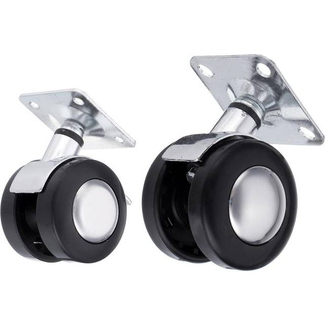 (1.5) Alloy Wheel 1.5 Inch 2 Inch Furniture Sofa Caster Swivel Chair Wheels Replacement