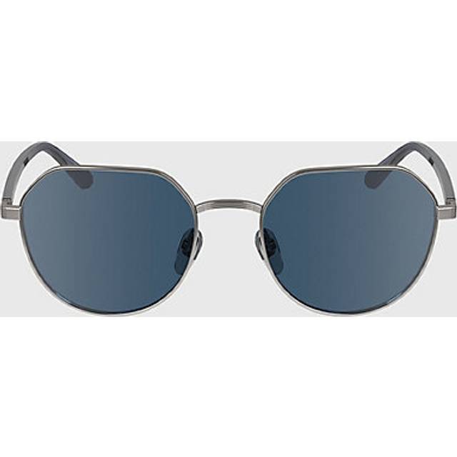 Calvin Klein CK23125S Sunglasses 015 Matte Light Gunmetal