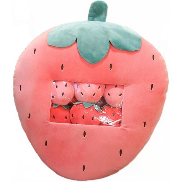 Stuffed Toy Animal Straberry Shape Home Office Fruit Cushions Pillow Plush Toy(47*55cm)