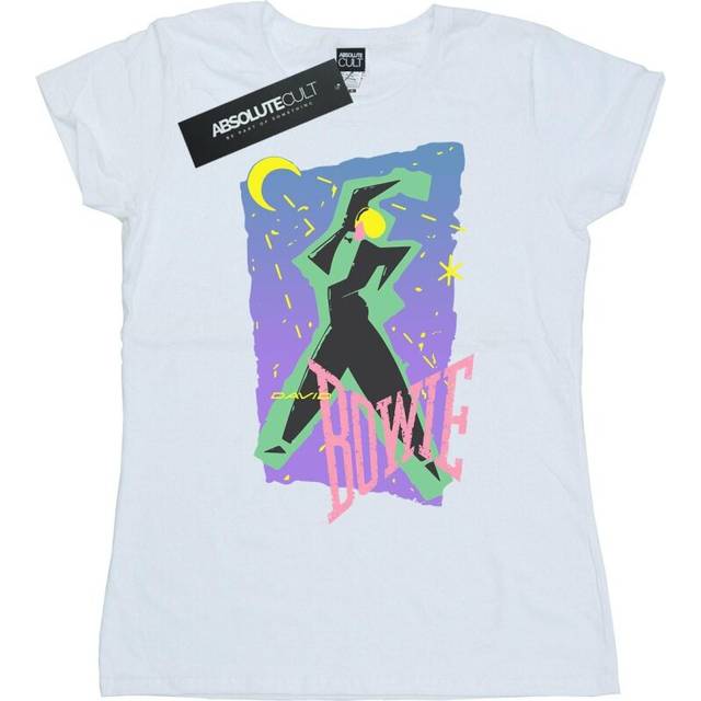 Moonlight Dance Cotton T-Shirt - White
