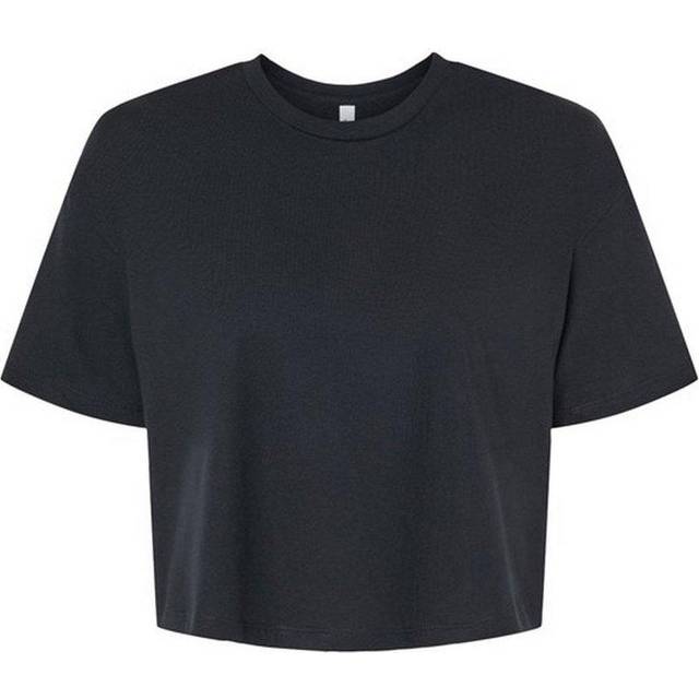 (XL, White) Bella + Canvas Womens/Ladies Jersey Crop T-Shirt