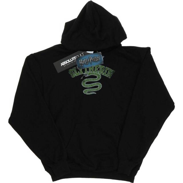Slytherin Sport Emblem Hoodie - Black - M