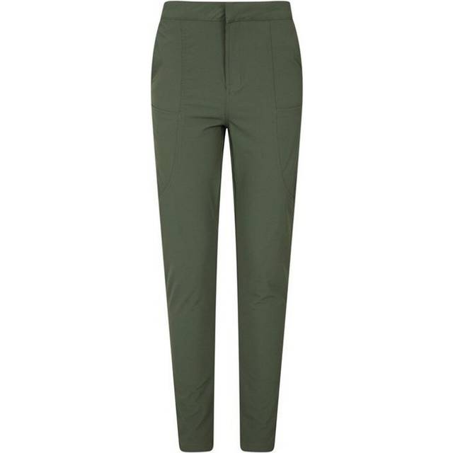 (8 UK, Khaki) Mountain Warehouse Womens/Ladies Kesugi Slim Hiking Trousers