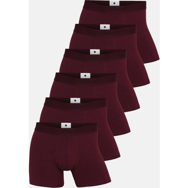 Tights 6-pak | Bambusviskose | Rød