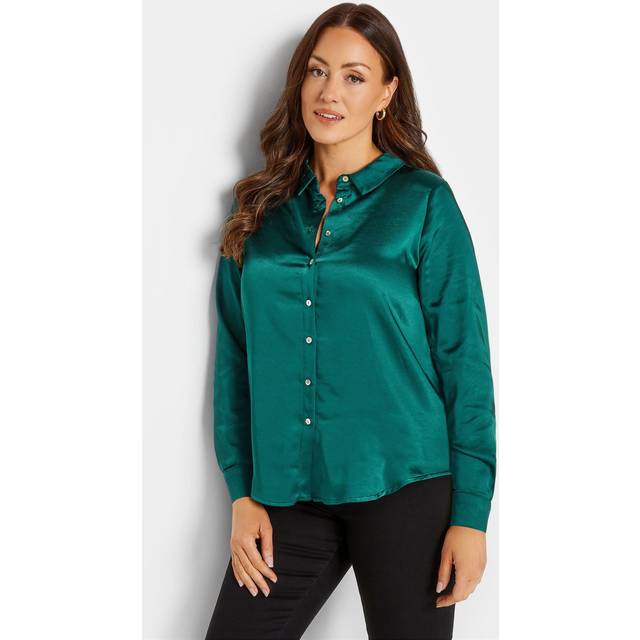 M&co satin shirt