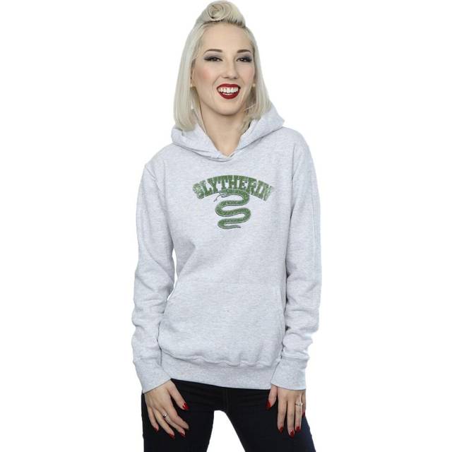 Slytherin Sport Emblem Hoodie - Grey - XXL