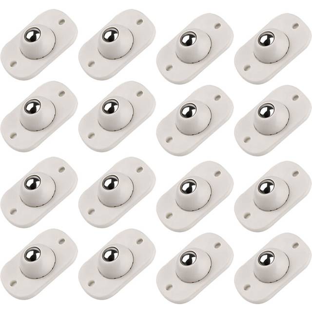 4/8/12/16Pcs Self Adhesive Universal Wheels Casters 360 Degree Rotatable Ball Pulley Mini Swivel Casters Wheels For Furniture