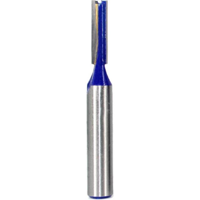 3 Pcs 8mm Shank Straight Bit Tungsten Carbide Double Flute Router Bits Milling Cutter for Wood Woodwork Tool