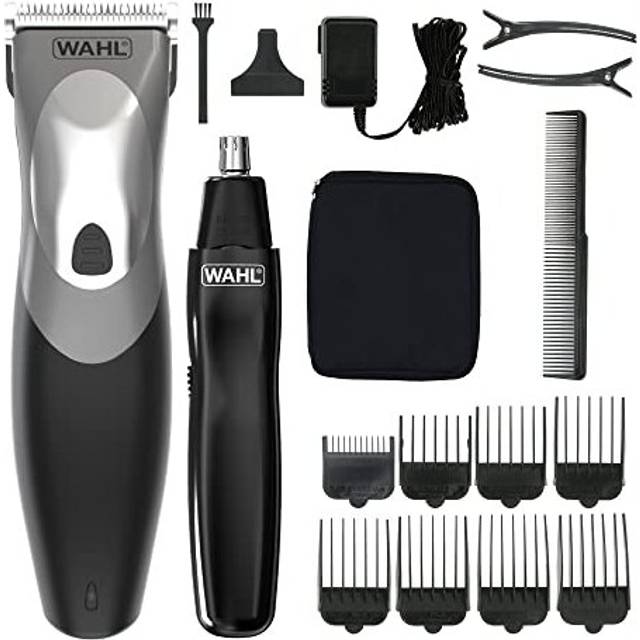 Clip N Rinse Hair Clipper for Men, Head Shaver, Men's Hair Clippers, Nose Trimmers for Men, Cordless Clippers, Washable Head, DIY Haircuts, Easy Home