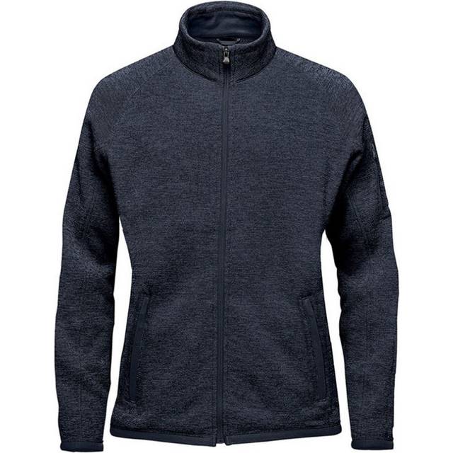(S, Navy) Stormtech Womens/Ladies Avalante Heather Full Zip Fleece Jacket