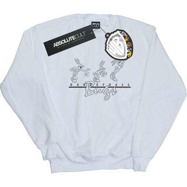 Basketball Bugs Sweatshirt - White
