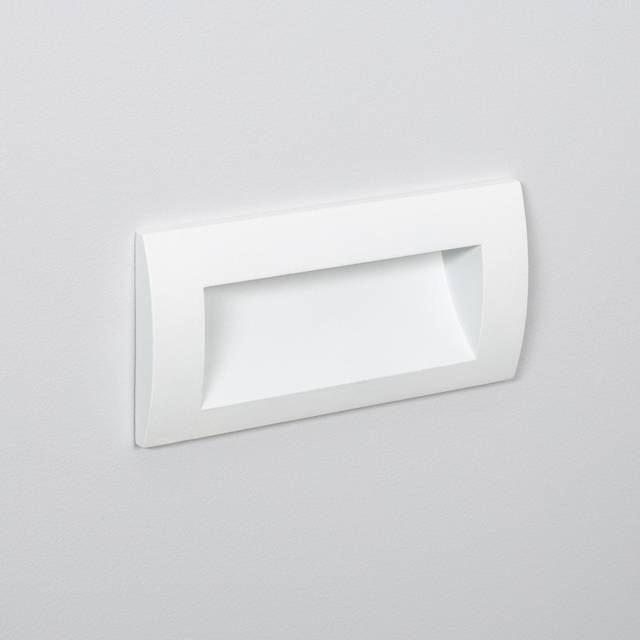 Edit 4W Elin Outdoor Recessed LED Wall Light - White