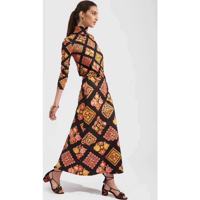 La DoubleJ A-long Skirt - Woman Ldj Archive Cowgirl Nero Xs