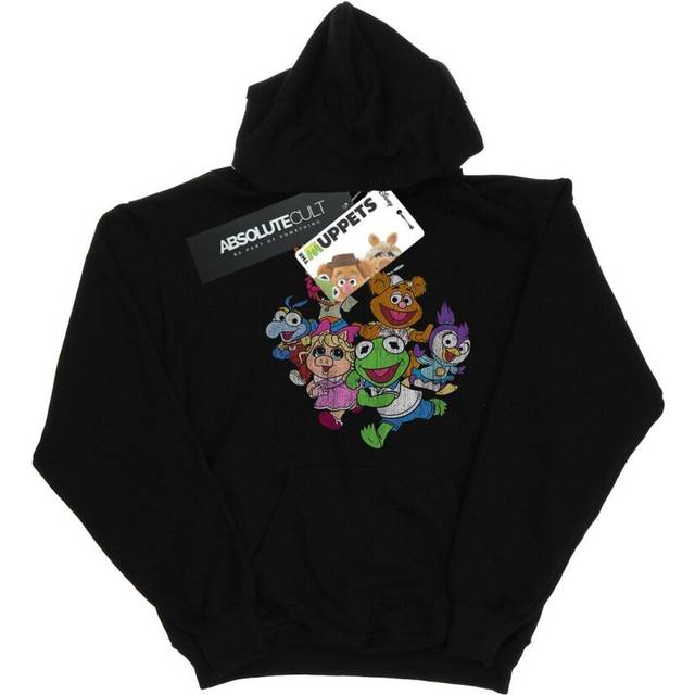 The Muppets Muppet Babies Colour Group Hoodie - Black - XXL