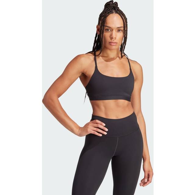 Light Support Sports Bra - Black - XL