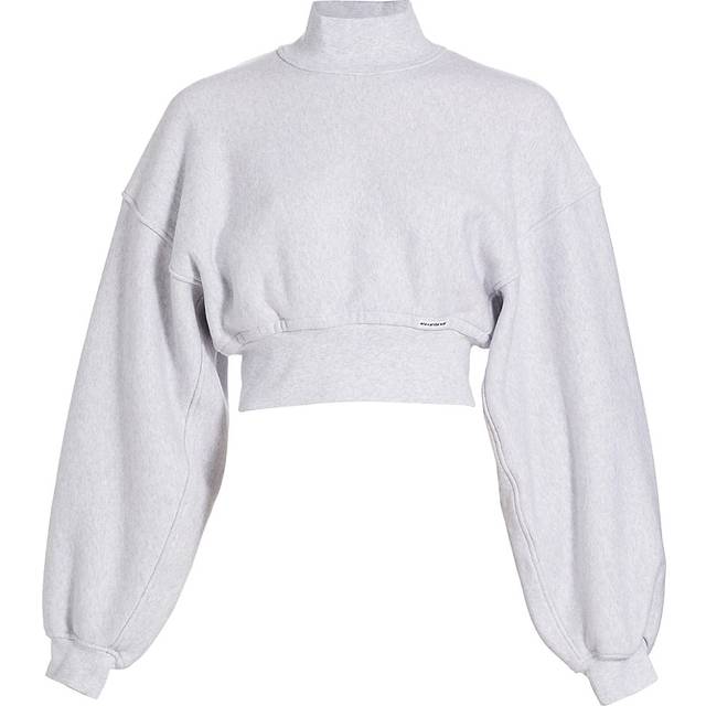 alexanderwang.t Gray Classic Turtleneck - 050 Light Grey - XL