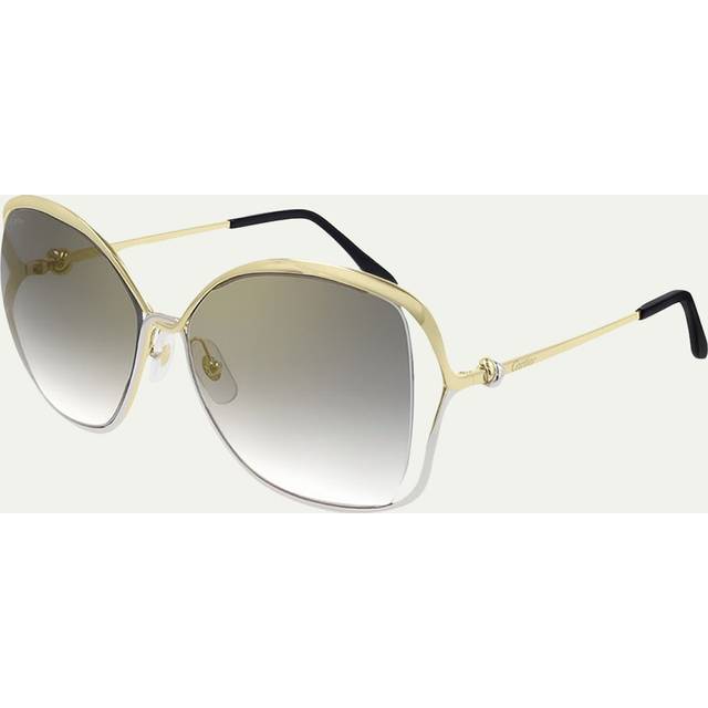 Cartier Square Two-Tone Metal