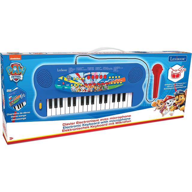 Electronic games - electronic musical keyboard patrol with microphone Lexibook - Bleu - 39x15x2.3 cm